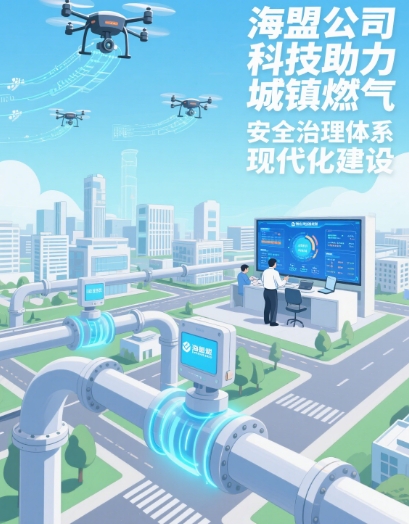 海盟公司科技助力城鎮燃氣安全治理體系現代化建設