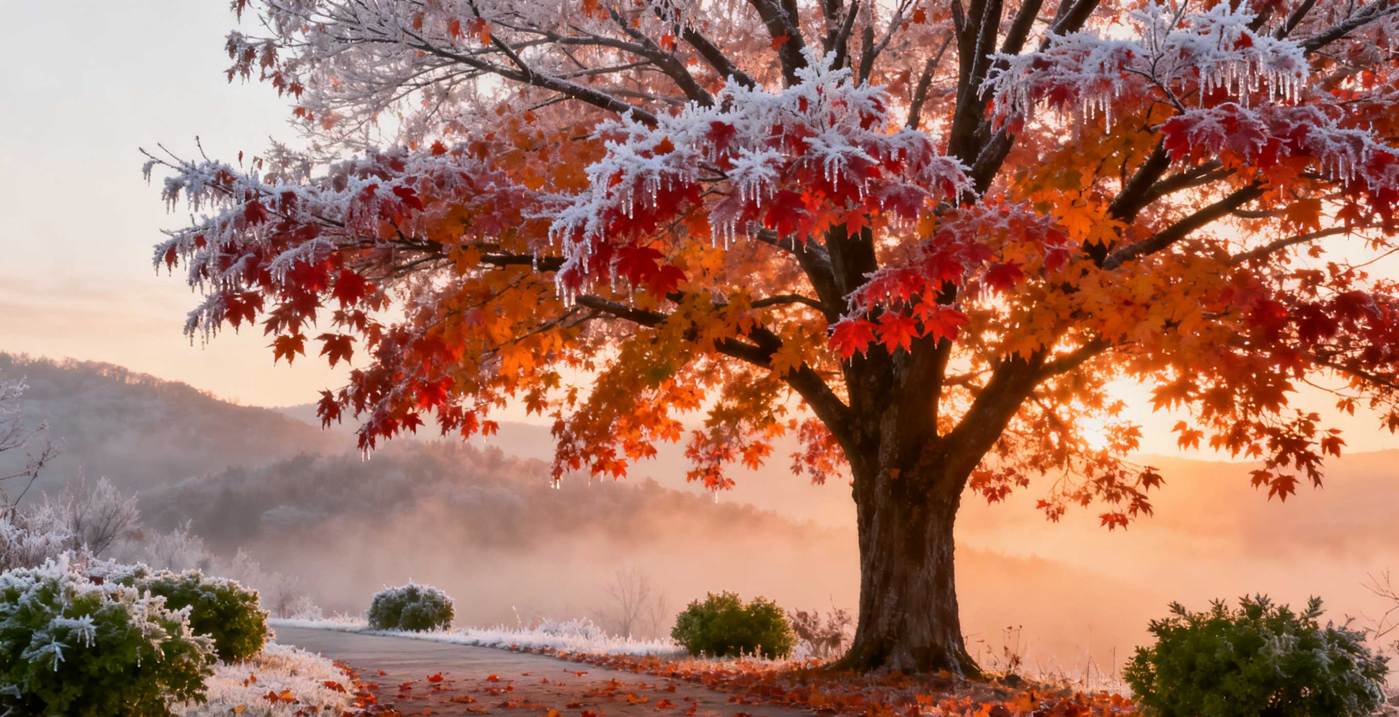 霜至秋暮，海盟與你暖迎冬序
