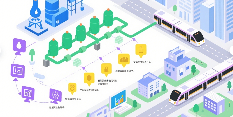 2025年智慧燃氣行業產業鏈結構及前景預測 2025年智慧燃氣行業產業鏈結構及前景預測